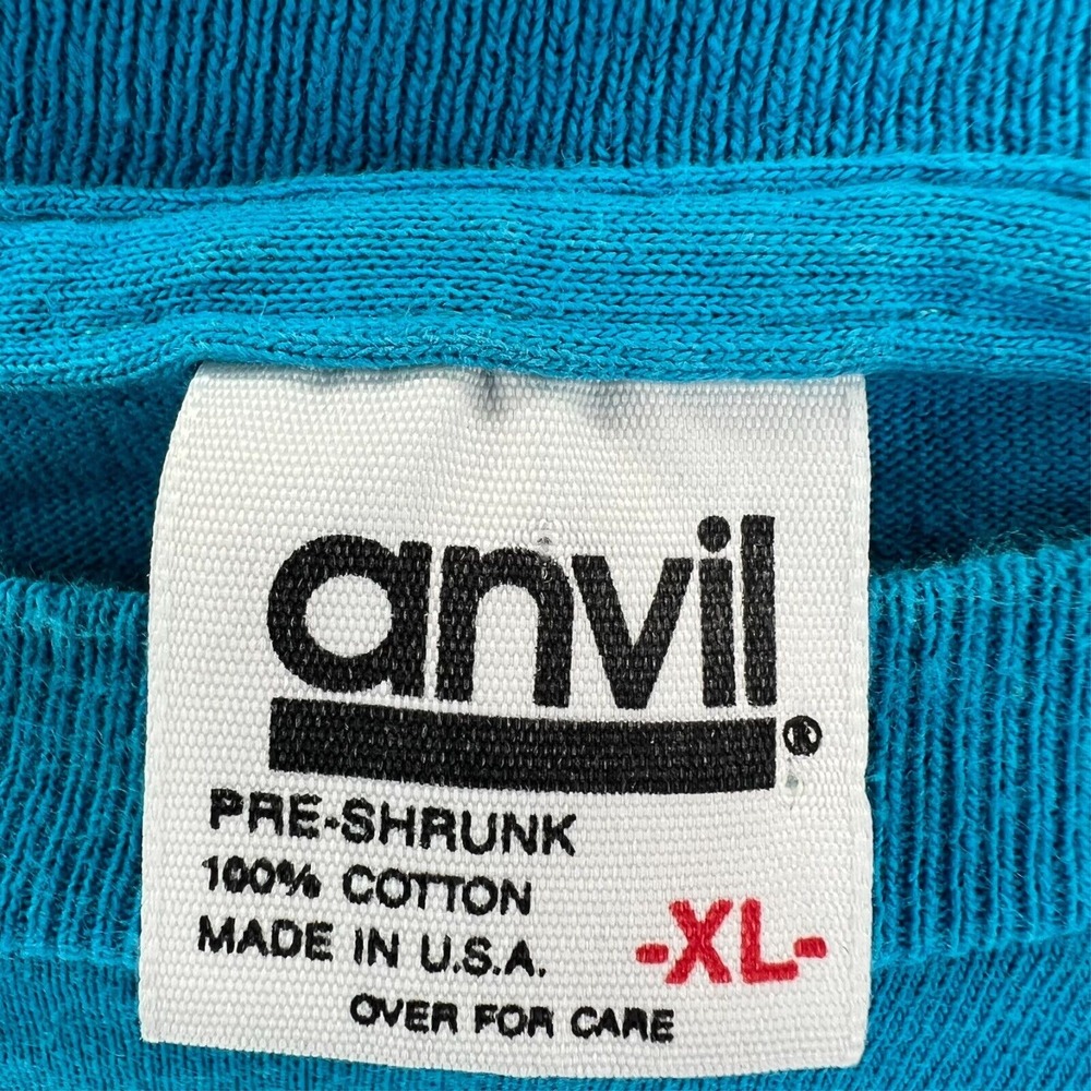 Vintage ANVIL T-Shirt Mens XL NEW MEXICO Graphic Print Single Stitch USA 1985 - Picture 4 of 16